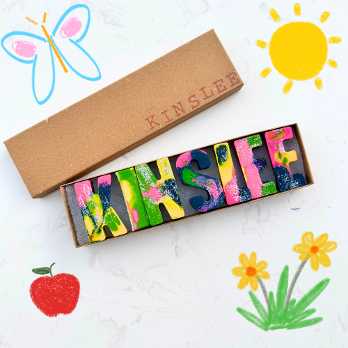 Glitter PERSONALIZED Crayons