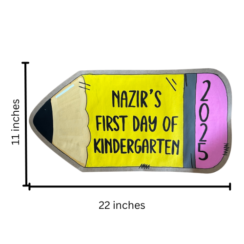 Pencil Banner – 11 inches x 22 inches